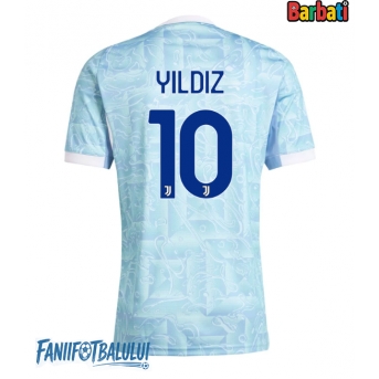 Juventus Kenan Yildiz #10 Tricou Fotbal Replică 2025-26 Barbati Deplasare